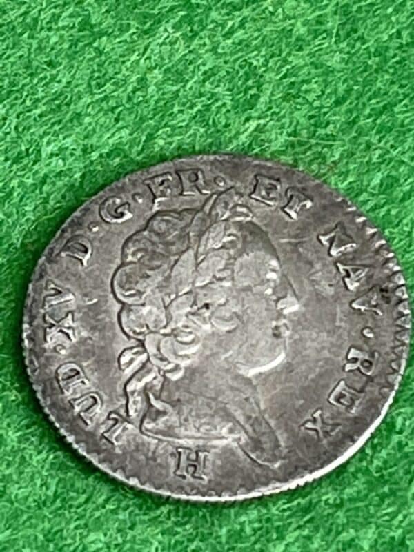 LOUIS XV ” ISLES DU VENT Douze sols 1731 La Rochelle Coins 3
