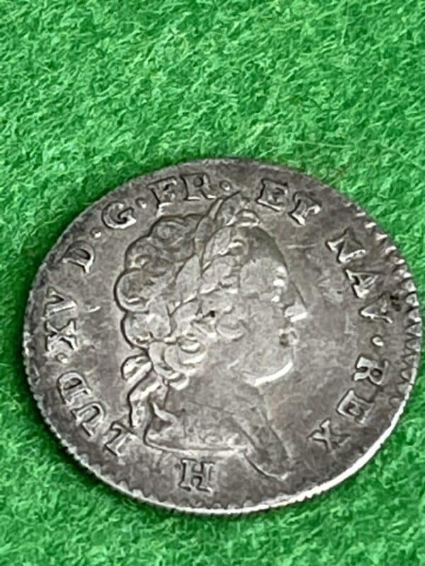 LOUIS XV " ISLES DU VENT Douze sols 1731 La Rochelle