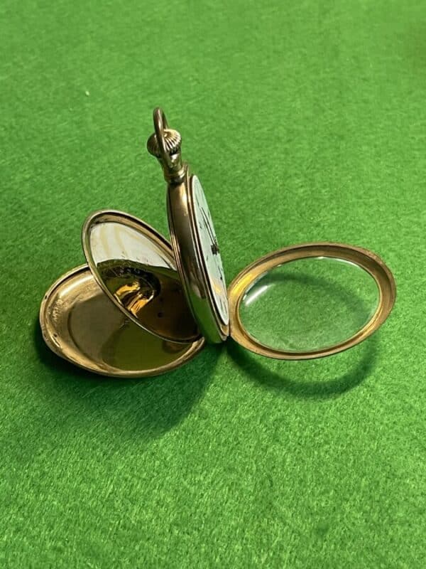 Star Pocket Watch with Vertex works Gold Plated - Image 2