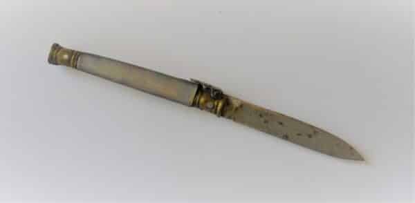 A Rare Antique Spanish ALBACETE Folding Knife - Collectable Knives - Image 4