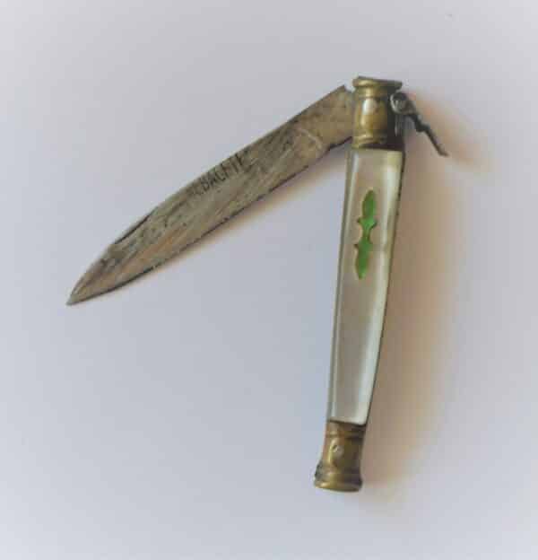 A Rare Antique Spanish ALBACETE Folding Knife - Collectable Knives - Image 2