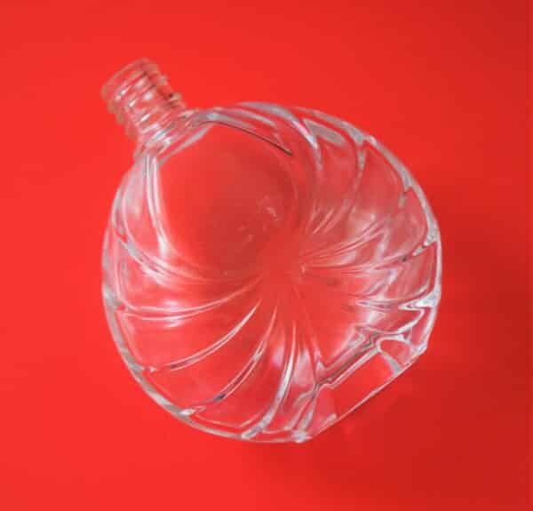 A Vintage 50s Glass Bottle Perfume / Scent Atomiser With black Pump & Tassel - Image 2