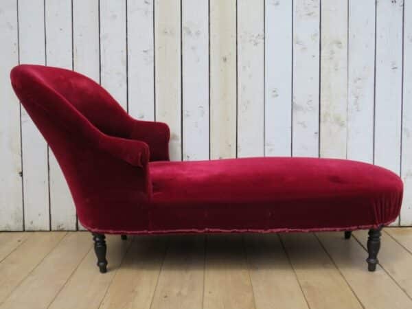 Antique French Day Bed Chaise Longue - Image 2