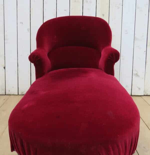 Antique French Day Bed Chaise Longue - Image 3
