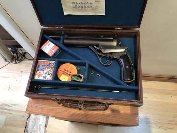 Wesley Richard 1907 air pistol Military & War Antiques 3