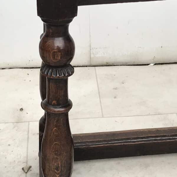 Pair Of Oak Coffin Stools Circa Late 17th Century - Image 3