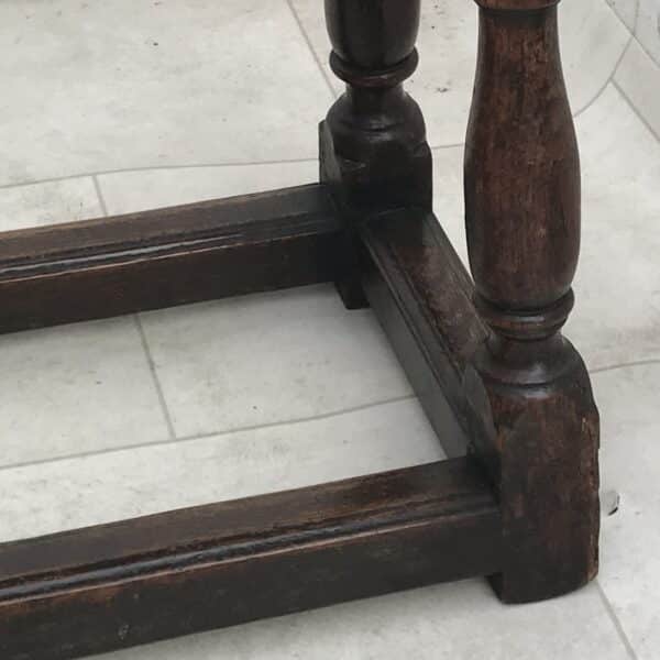 Pair Of Oak Coffin Stools Circa Late 17th Century - Image 5