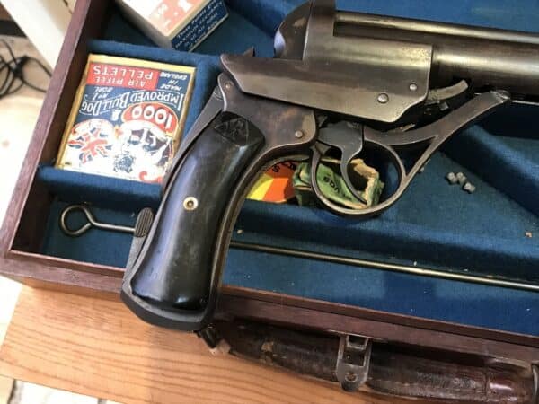 Wesley Richard 1907 air pistol Military & War Antiques 12
