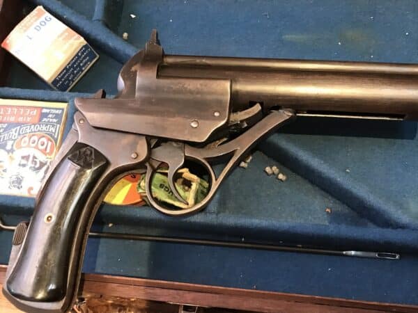 Wesley Richard 1907 air pistol Military & War Antiques 13