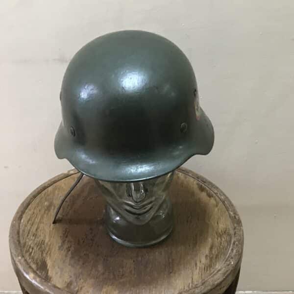 2WW GERMAN SOLDIERS HELMET Antique Collectibles 3