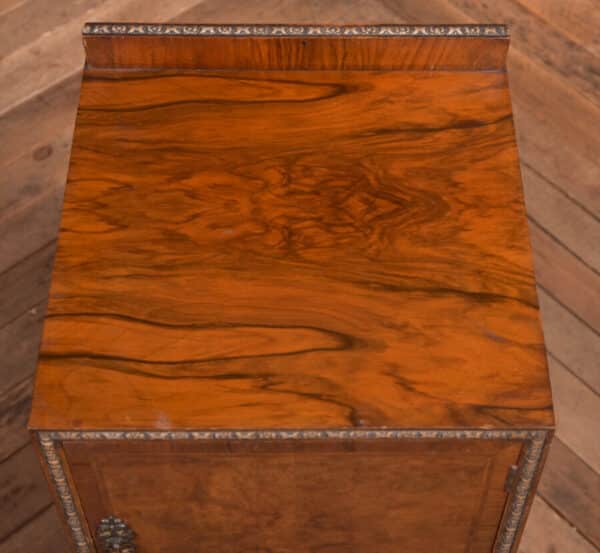 Walnut Bedside Cabinet / Pot Cupboard Price SAI2365 Antique Cupboards 11