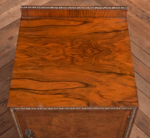 Walnut Bedside Cabinet / Pot Cupboard Price SAI2365 - Image 9