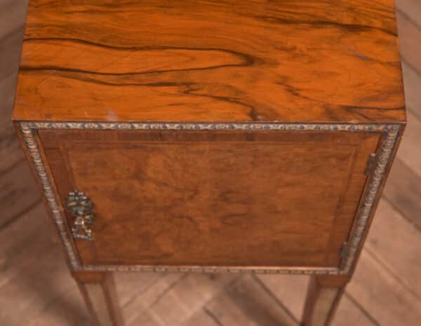 Walnut Bedside Cabinet / Pot Cupboard Price SAI2365 Antique Cupboards 12
