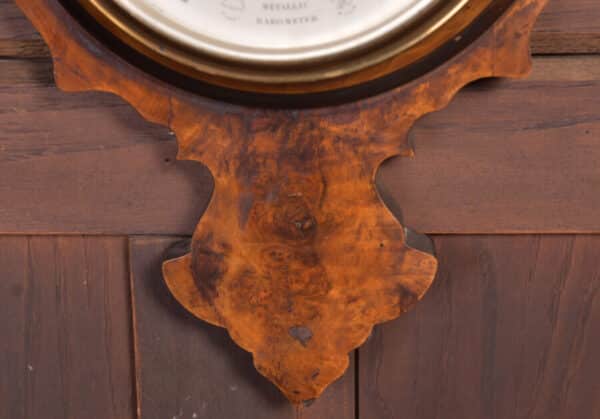 French Walnut Barometer SAI2369 - Image 5