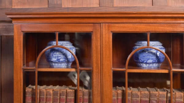 Edwardian Mahogany Display Cabinet / Bookcase SAI2368 - Image 6