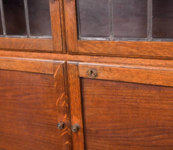 Pair Of Oak Sectional Bookcases SAI2379 - Image 3