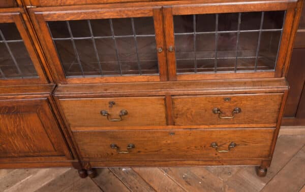 Pair Of Oak Sectional Bookcases SAI2379 - Image 7
