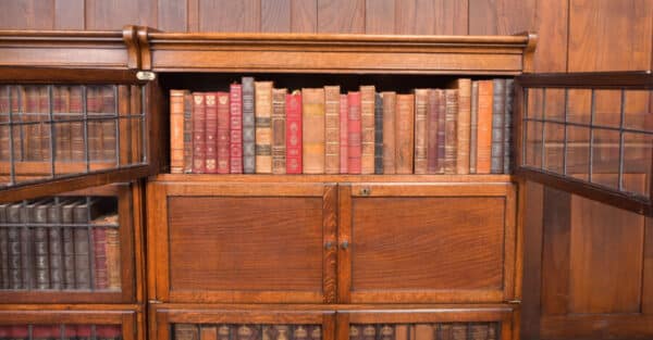 Pair Of Oak Sectional Bookcases SAI2379 - Image 19