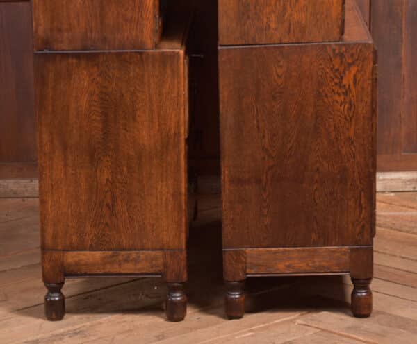 Pair Of Oak Sectional Bookcases SAI2379 Antique Bookcases 26