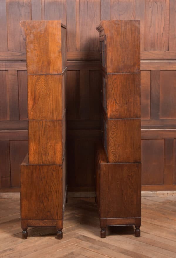 Pair Of Oak Sectional Bookcases SAI2379 - Image 25
