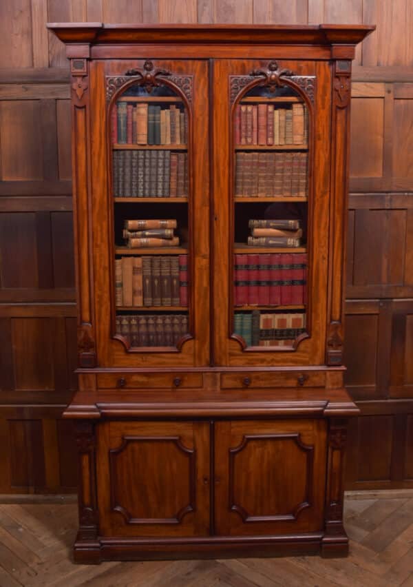 Victorian Mahogany Bookcase SAI2391 Antique Bookcases 3