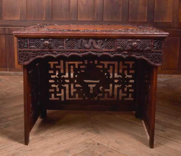 Chinese Hardwood Carved Folding Desk SAI2390 Antique Desks 13