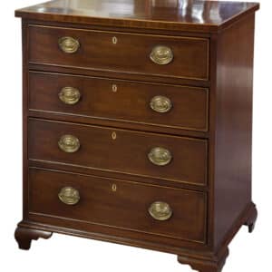 A small 19th century mahogany chest of drawers Antique Draws
