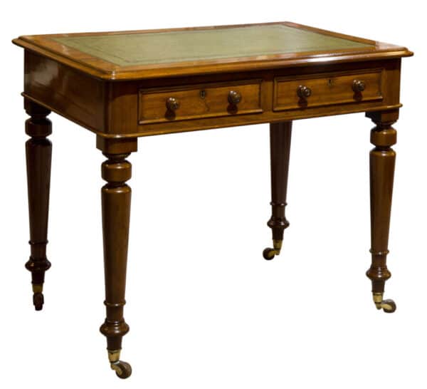 Victorian 2 drawer writing table