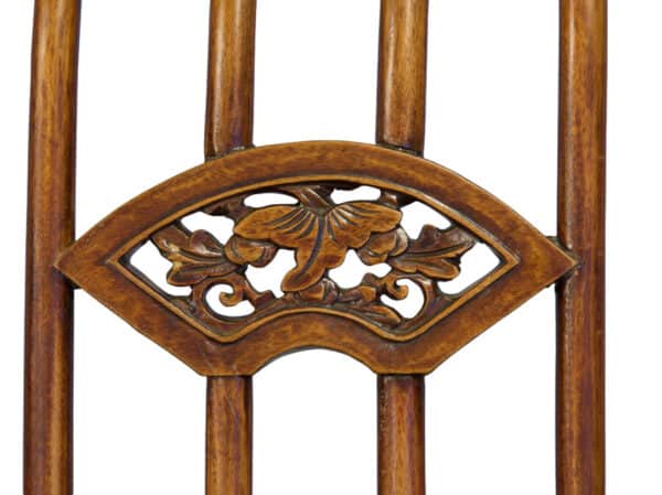 Four Chinese single chairs - Image 7