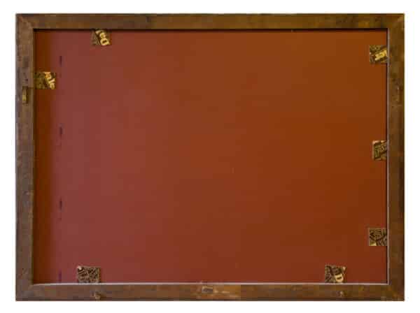 A large decorative gilt wood wall mirror - Image 3