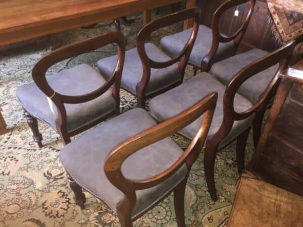Mahogany balloon back chairs Antique Chairs 6