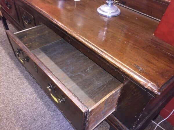 Oak Dresser Base Antique Dressers 4