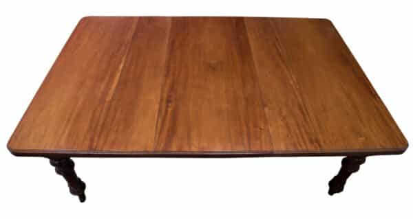 A Victorian and Walnut wind-extending table - Image 5