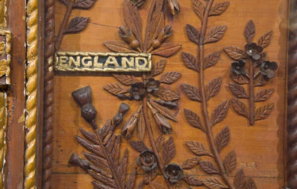 Box Framed Tabernacle Commemorative Tableau of King Edward VII - Image 6