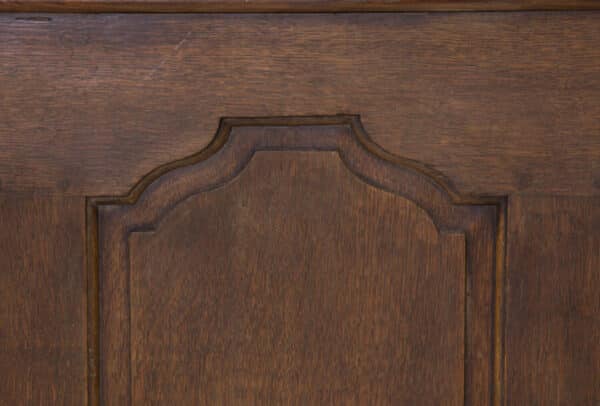 18thC Oak Settle oak Antique Furniture 7