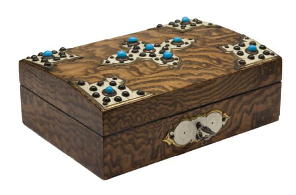 An Anglo-Indian finely inlaid Stationary Box