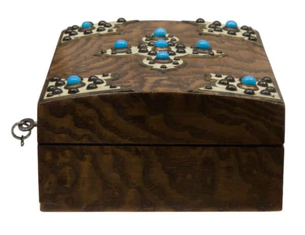 An Anglo-Indian finely inlaid Stationary Box - Image 4