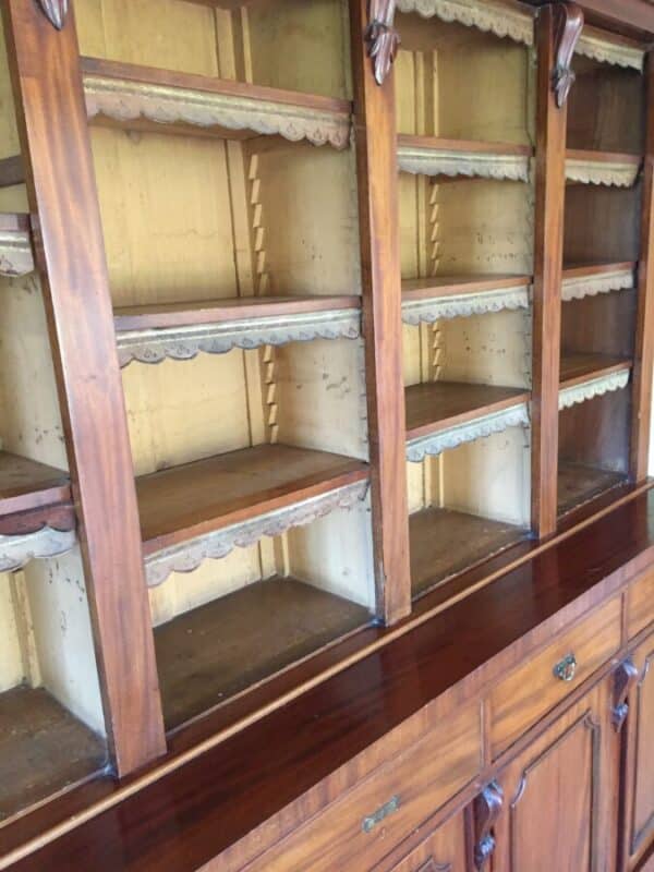 Victorian book case Antique Bookcases 6