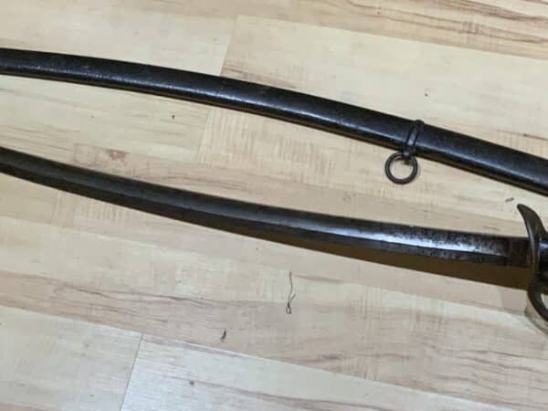 Sabre and scabbard 1840’s USA Calvary sword, rare sabre Antique Swords 7