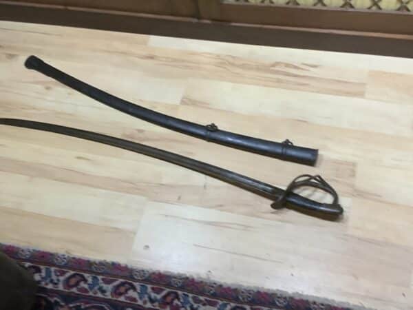 Sabre and scabbard 1840’s USA Calvary sword, rare sabre - Image 6