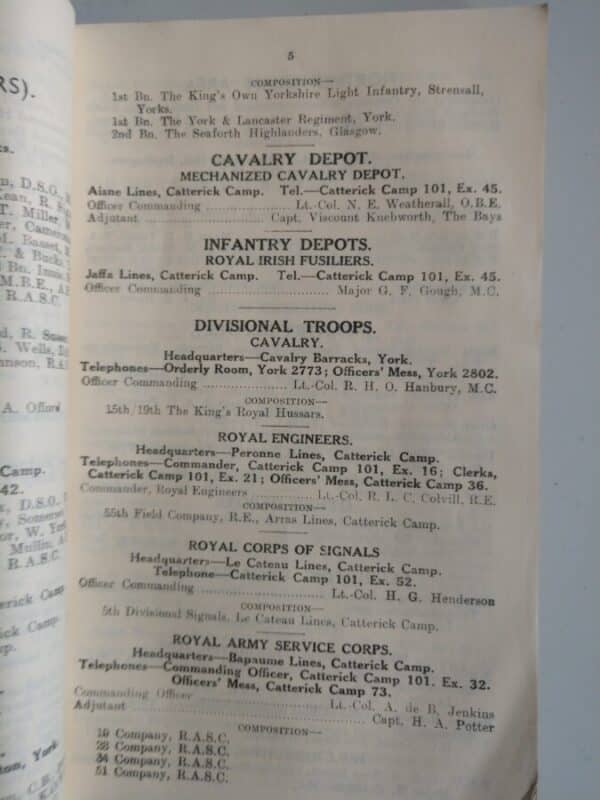 Very Rare 1939 World War 2 Northern Command Official Telephone Directory 5,000+ entries inc RAF churchill Antique Collectibles 8