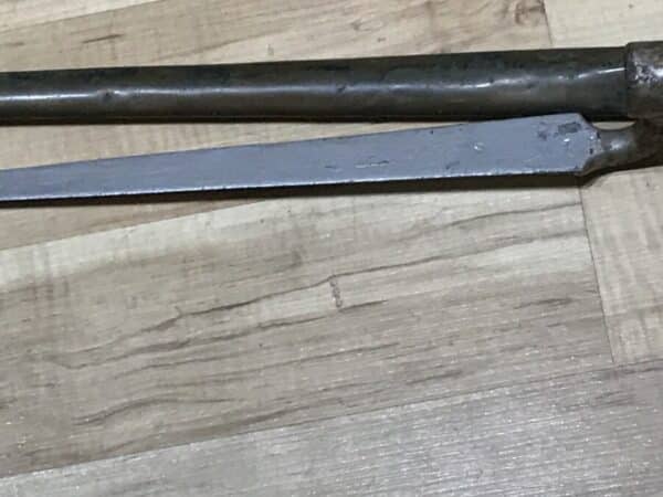 Brown Bess bayonet and scabbard Military & War Antiques 7