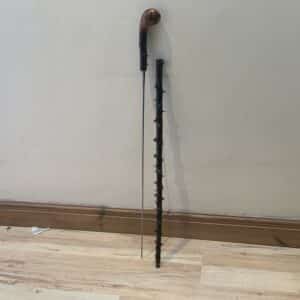 Simply the BEST Irish Blackthorn Gentleman’s walking stick sword stick Miscellaneous