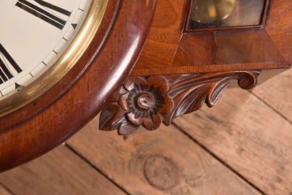 Mahogany Wall Clock SAI2419 Antique Clocks 14