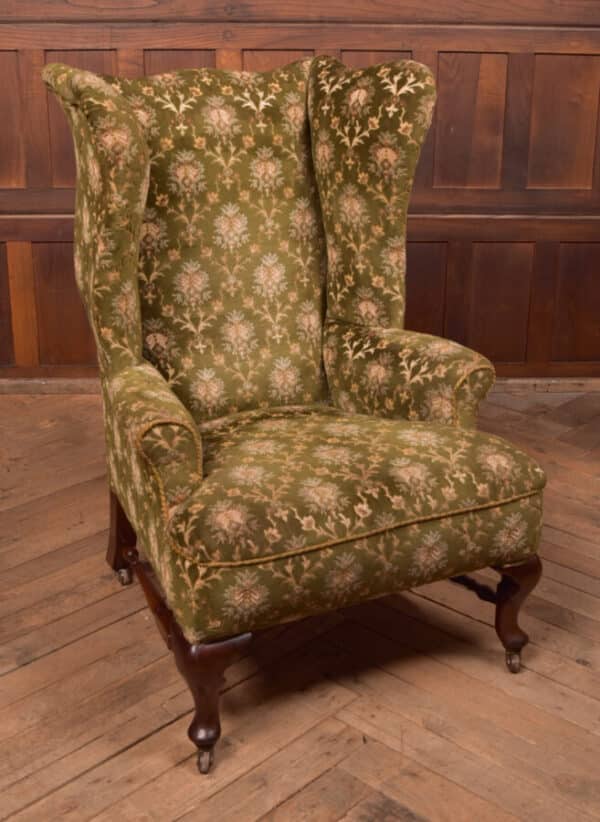 Mahogany Wingback Chair SAI2418 Antique Chairs 4