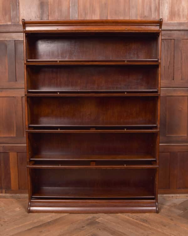 Oak 5 Sectional Bookcase SAI2417 Antique Bookcases 21