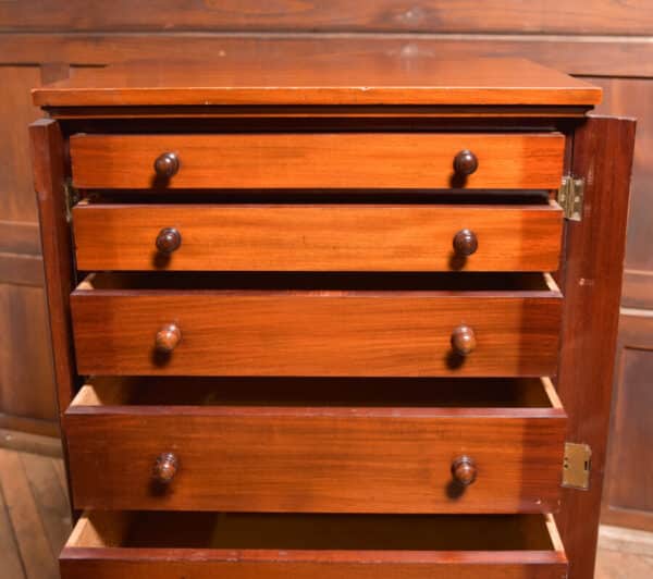 Victorian Mahogany Wellington Chest SAI2393 - Image 7