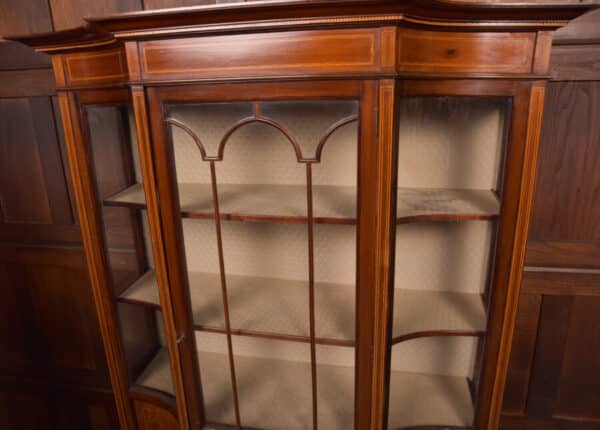 Edwardian Display Cabinet SAI2405 Antique Cabinets 17