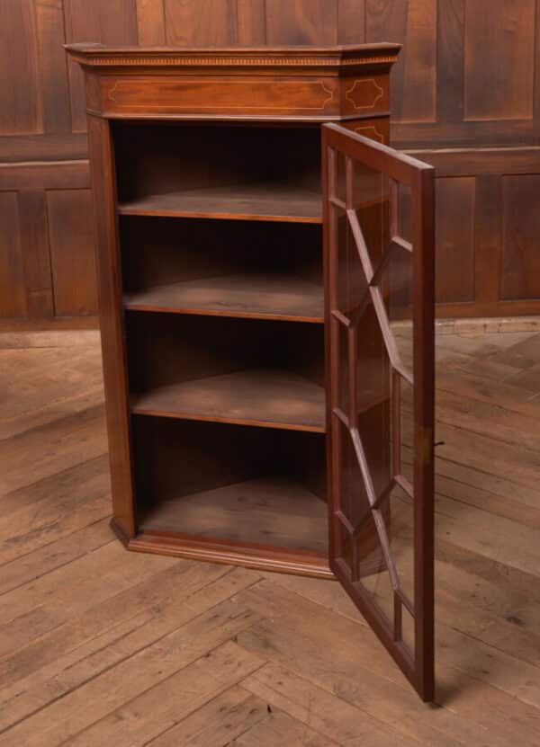 Edwardian Mahogany Corner Cabinet SAI2401 - Image 7