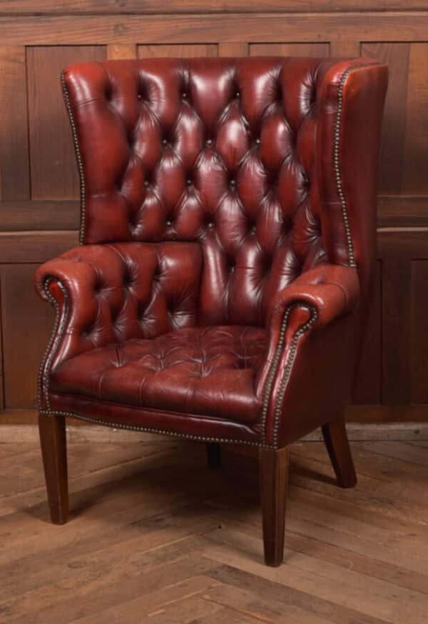 Chesterfield Leather Armchair SAI2414 - Image 7